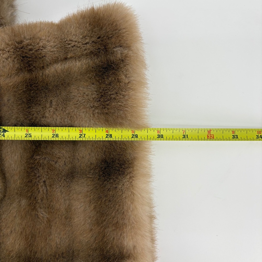 Vintage London Leathers by Lilli Ann Suede & Faux Fur Belted Jacket - Size Small - Picture 8 of 8